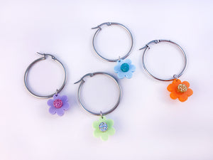 Pendientes Flores Spring Flowers Now or Never