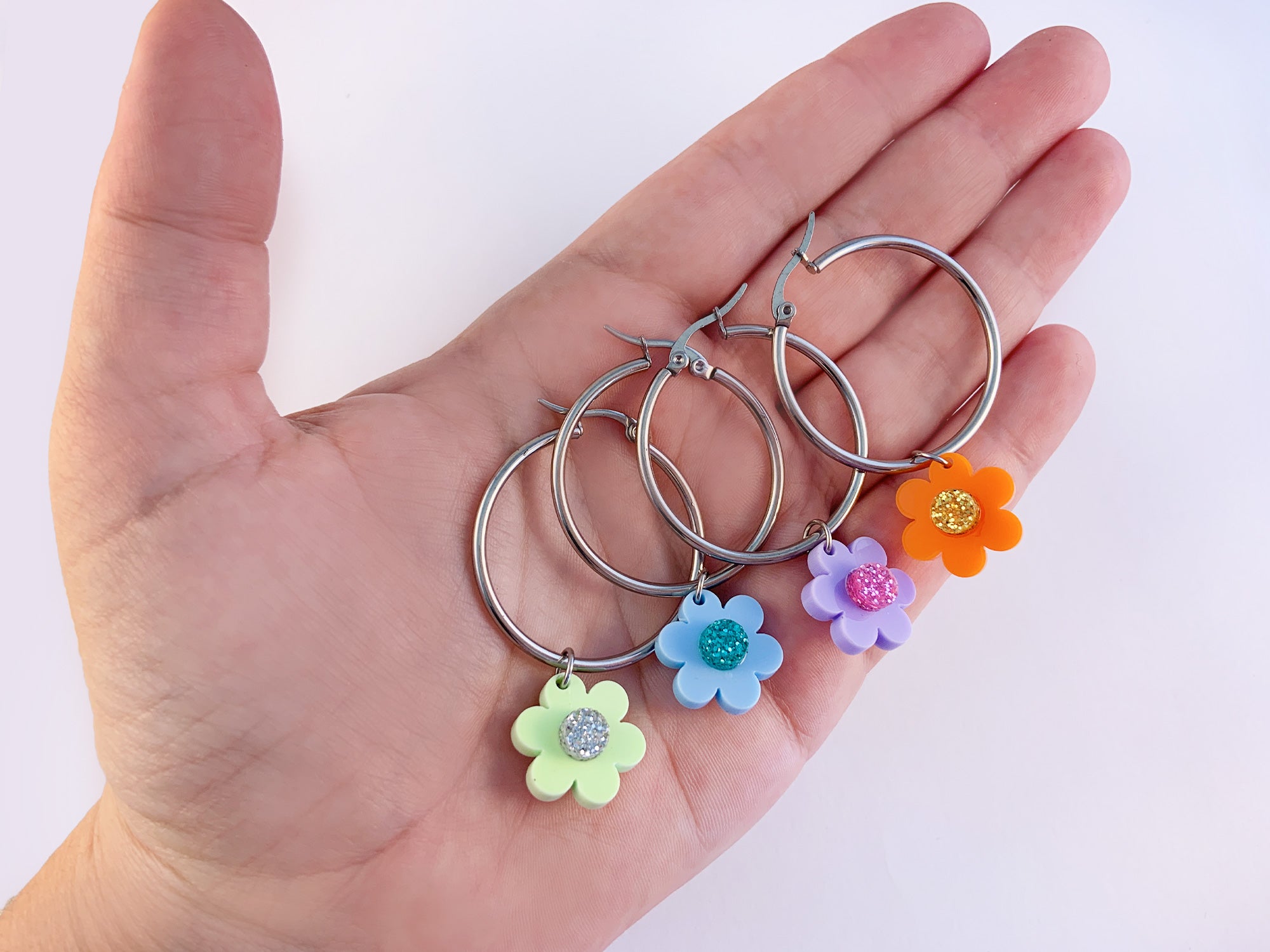 Pendientes Flores Spring Flowers Now or Never